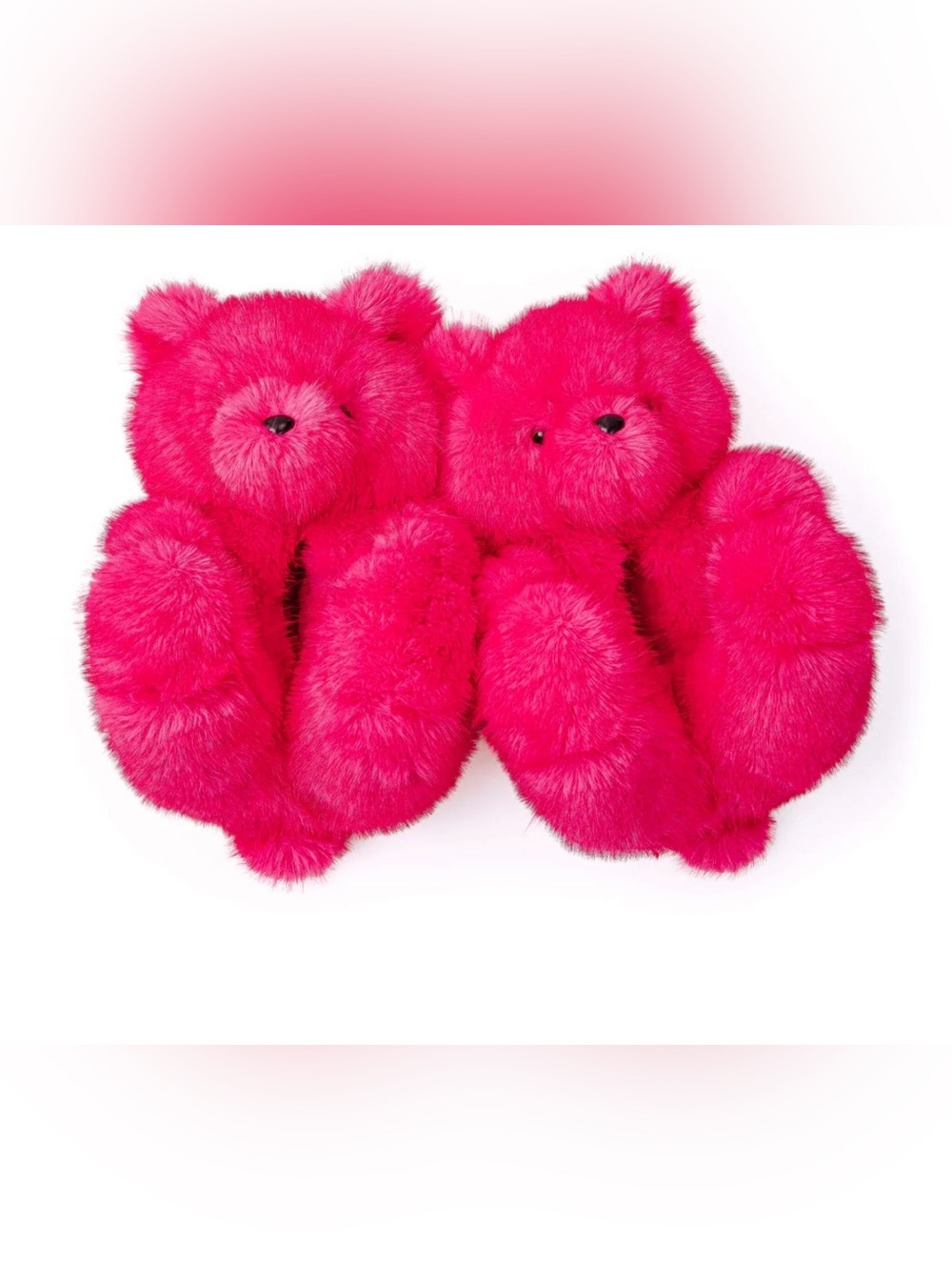 Konterfeit bear slippers (size M- 7-9) *NWT*